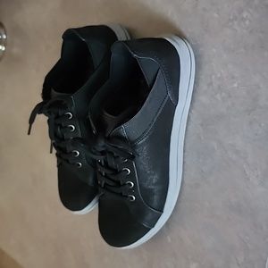 CLOUDSTEPPERS by CLARKS Black Lace Up Shoes Size 7